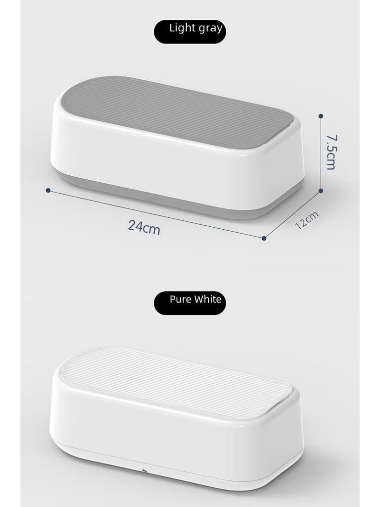 Portable Ultrasonic Glasses & Denture Cleaning Machine with Timer