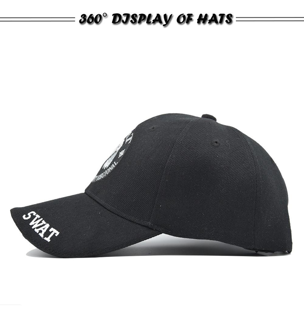 Peaked Cap Seal Baseball Cap Military Fan Urban Outdoor Sun Hat Fashionable Cool