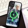 Film G-Game Of T-Thrones Phone Case For IPhone 13 14 15 11 12 16 17 Pro Max Plus For Magsafe Magnetic Shell