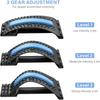 1pc Back Stretcher for Back Pain Relief, Multi-Level Back Cracker Board, Lower and Upper Back Support for Herniated Disc