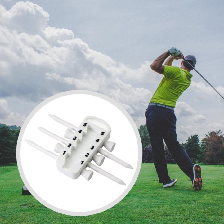 Golf Tees Height Adjuster Elevator Golf Divot Repair Tool Tees Holder Golf Tees Height Gauge Gift for Men Women