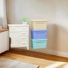 1 Uds 1:12 Cajas de Almacenamiento de Color Mini para Casa de Muñecas con Tapa Modelo Decoración del Hogar Casa de Muñecas Decoraciones de Micro Escena Accesorios Decorativos
