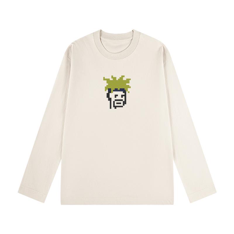 

Women s Trendy Cotton Long-Sleeve T-Shirt - Loose Fit, Ideal for Spring/Autumn. 2XL (72-82 kg)