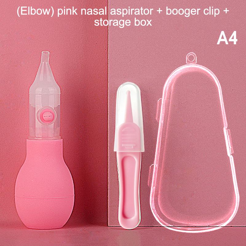 Soft Nasal Aspirator For Newborn Baby Toddler Anti-Back Flow Nose Sucker Prevent Nasal Congestion Vacuum Nose Cleaner