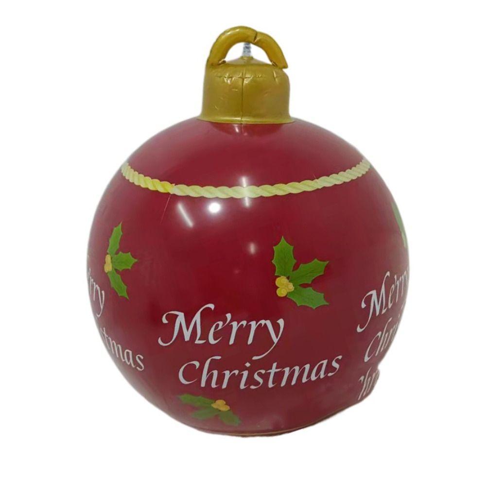 

Christmas LED Light Atmosphere Lantern Inflatable Scenery Ball Inflatable Christmas Ball Glow Ball F