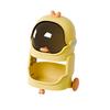 Cartoon-Themed Snack Rack on Wheels for Household Use