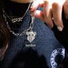 Minimalist Titanium Steel Clavicle Necklace with Pearl Pendant for Women - Versatile Cold Style Fashion Jewelry