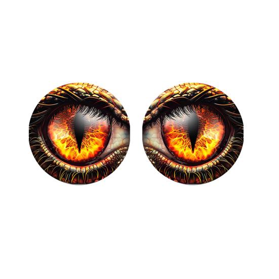 

1 пара Глаз Зверя Автомобильные Реалистичные Наклейки на Фары Рептилии Водонепроницаемый ПВХ Легкая Установка