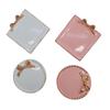 Durable Resin Candle Tray Holder Featuring Retro Design For Easy Cleaning And Desk Organization In Busy Lifestyles