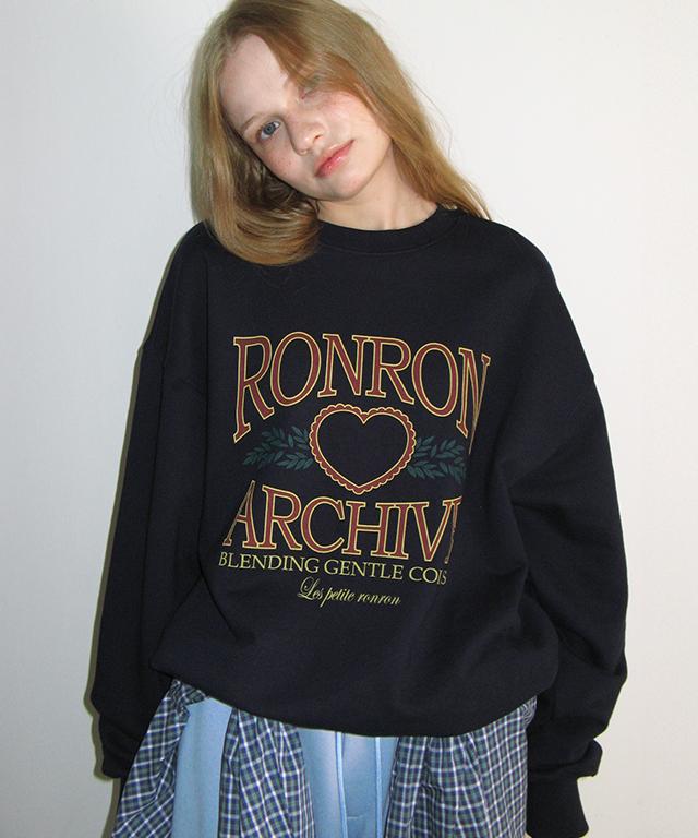 RONRON Rr Archive Sweatshirt Navy