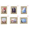 1:12 Dollhouse Miniature Frame Oil Painting Diy Doll House Accessories Decor