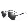 Men's Classic Polarized Driving Sunglasses Retro Metal Fishing Glasses Brand Designer Black Pilot Sun Glasses Male UV400 Goggles