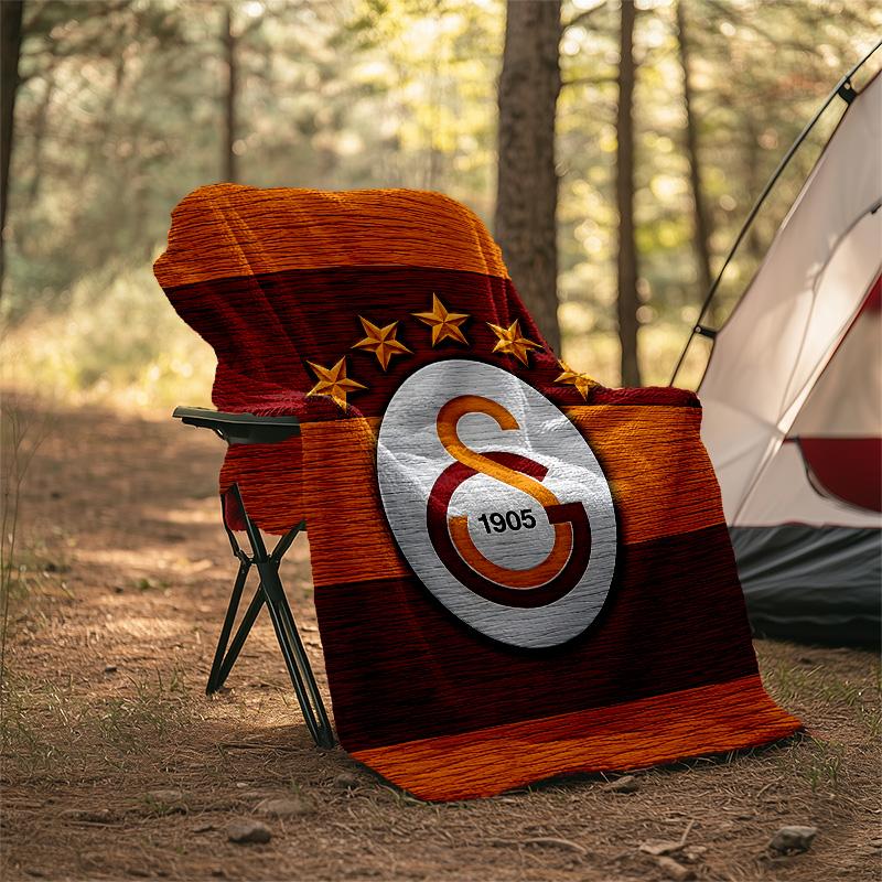 1 Stück GS-Themen-Decke - Digitaldruck, Polyester, Gemütlich für alle Jahreszeiten, Perfekt für draußen und Reisen