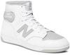 Sneakers New Balance BB480 High White/concrete