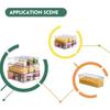 Transparent Fridge Organizer Box Sealed Plastic Food Storage Containers with Lids Fridge Drawer Organizer Fruit Storage