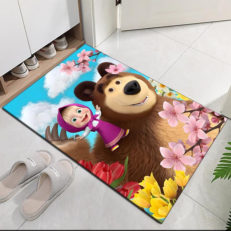 Masha Printed Carpet, for Office Chair Living Room Bedroom Kitchen Room Decor Gifts.