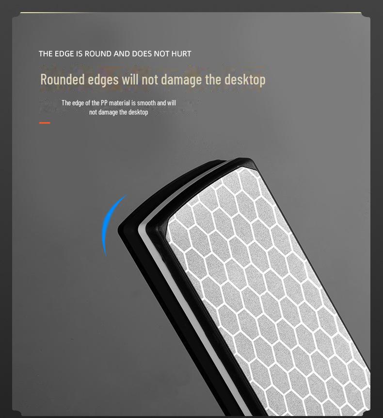 Double-Sided Diamond Grinding Stone - Multi-Functional Kitchen Tool for Thick and Thin Grinding