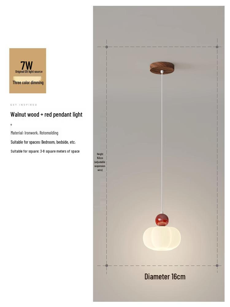 Cream Pumpkin Style Wall Lamp - Warm & Romantic Lighting for Bedroom, Living Room, or Aisle