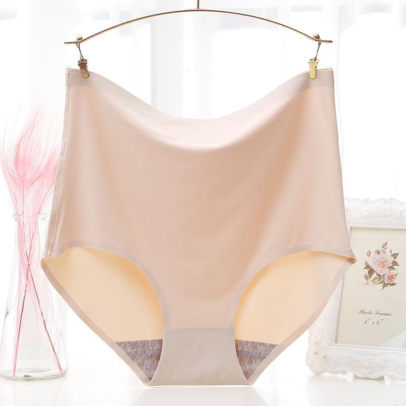 Underpants for Women Low Waisted Briefs with Black Fungus Edges Cute Simple Cotton Breathable Triangle Underwear Panties