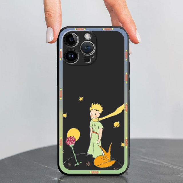 

Чехол для Apple Iphone Xs X 8 Plus 7 6s Se 12 Mini Xr 14 Pro Max 13 Pro 11 с рисунком «Король Маленький принц», роскошный силиконовый чехол iPhone 14 Plus