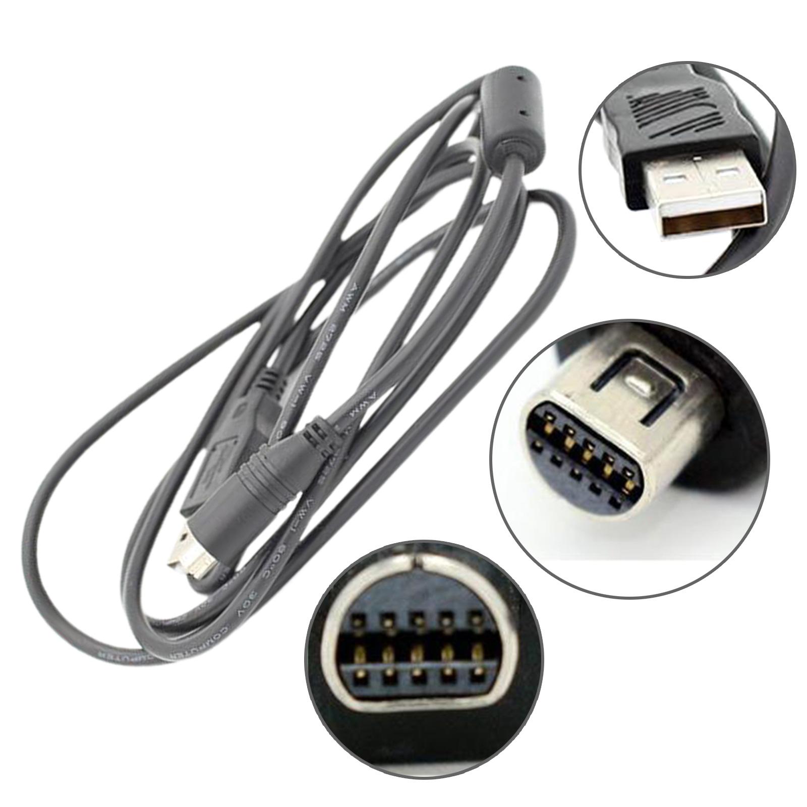 

10pin к USB-кабелю синхронизации данных для цифровой видеокамеры Загрузка фотографий и видео с линии передачи данных камеры