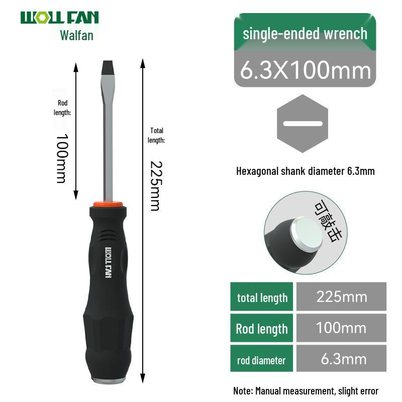 Industrial-Grade Phillips & Flathead Screwdriver Set with Magnetic Tips and Can Opener