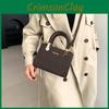Chic Minimalist Pu Shoulder Bag For Women 2024 Winter Fashion Stylish Crossbody Handbag With Nylon Lining In Black White Brown And Pink