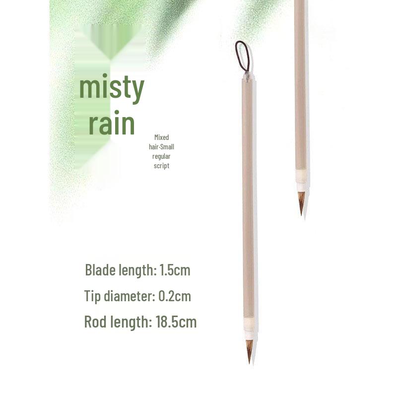 

Wolf Hair Calligraphy Brush - Small Size, Goat & Wolf Hair Blend, Ideal for Students and Beginners