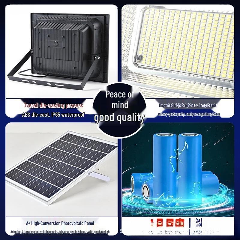 OEING Solar LED Outdoor Floodlight
