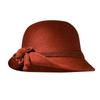 Autumn and Winter Fashion Versatile Hat Women's British Retro Woolen Hat Top Hat High-end Simple Women's Basin Hat