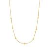 [Worn by Park So-jin, Lee HEI] Modern Beads 925 Silver Necklace N002-03G