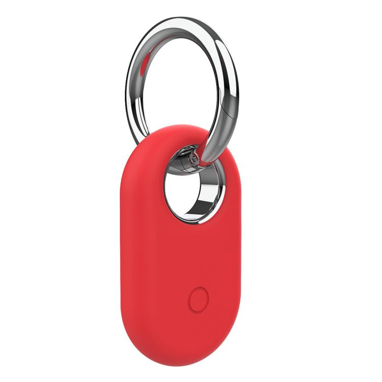 Silicone Shockproof Protective Case With Metal Keychain Carabiner For Samsung Galaxy Smart Tag 2 Tracker