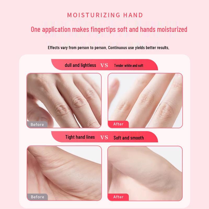 Niacinamide & Centella Hand Mask: Plant-Based, Rinse-Free, Moisturizes & Softens Hands, 120g.