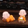 Car Decoration Cute Desktop Decor Garden Trinkets Mini Figurine Small Ornament Buddha Ornaments