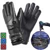 Rechargeable Electric Winter Gloves 3 Temperature Levels Thermal Touchscreen Gloves Battery Powered Heating Gloves for Men Women