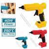 Electric Hot Melt Glue Gun for Dewalt/Makita/Milwaukee 18V Battery Electric Glue Gun 11mm Glue Stick Hot Melt Welding Air Gun