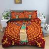 Ancient Egypt Vintage Pharaoh Pyramid Bedding Set Single Twin Double Queen King Cal King Size Bed Linen Set