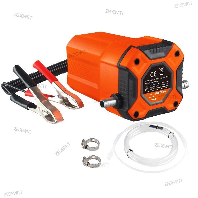 Xiaomi 60W 12V Universal Electric Oil Suction Pump Fuel Delivery Transfer Pump for Car Engine Crude Oil Fits Motorcycle Boat Use