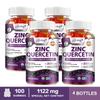 Zinc Gummies, Containing Quercetin Extract, All-natural, Nutritional Supplement, Suitable for Both Men and Women.