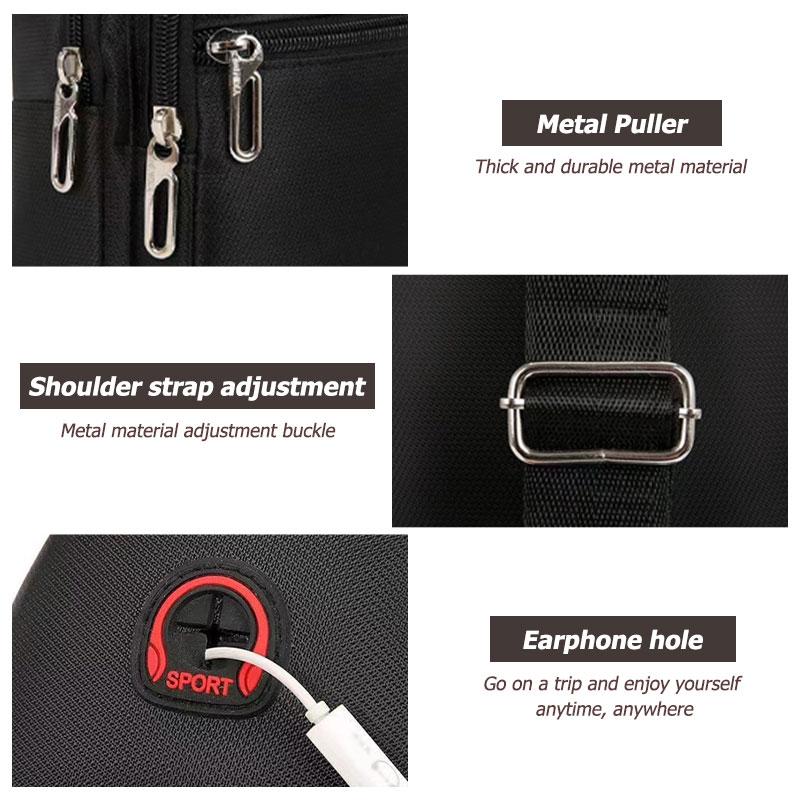 MFTE5 For KIA Car Logo Oxford Fabric Men's Fashion Trend Casual Waterproof Messenger Bag Cerato Soul Venga Forte Spectra Sedona Niro