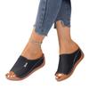 Summer new large-size women's shoes, comfortable wedge heels, slippers, and large-size sandals.