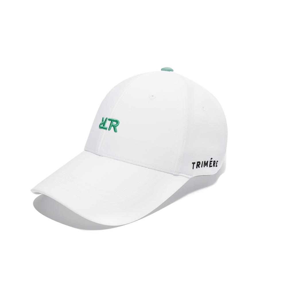 TRIMERE Point Tr Logo Ball Cap White