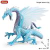 Oenux Original Wilde Dinosaurier Mythos Drache Tiere Modell Feuer Bulle Krake Monster Krabbe Actionfiguren Kinder Sammlung Spielzeug Geschenk
