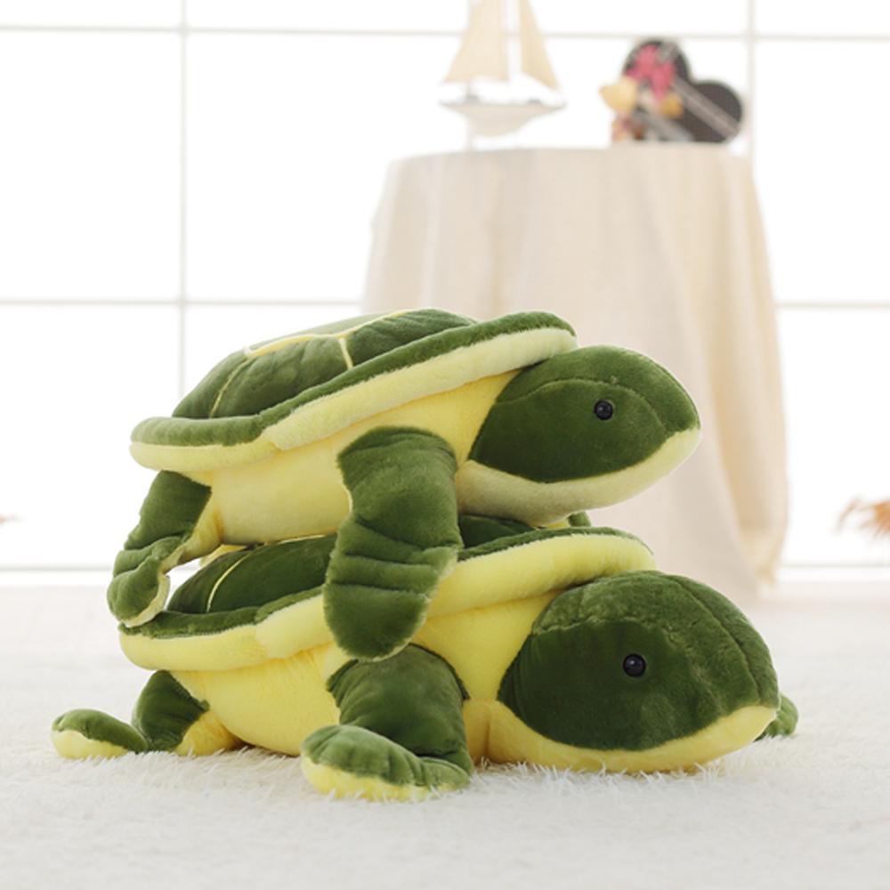 33/45/55cm Lovely Tortoise Plush Toys Cartoon Sea Turtle Pillow Stuffed Soft Animal Sofa Cushion for Birthday Gifts