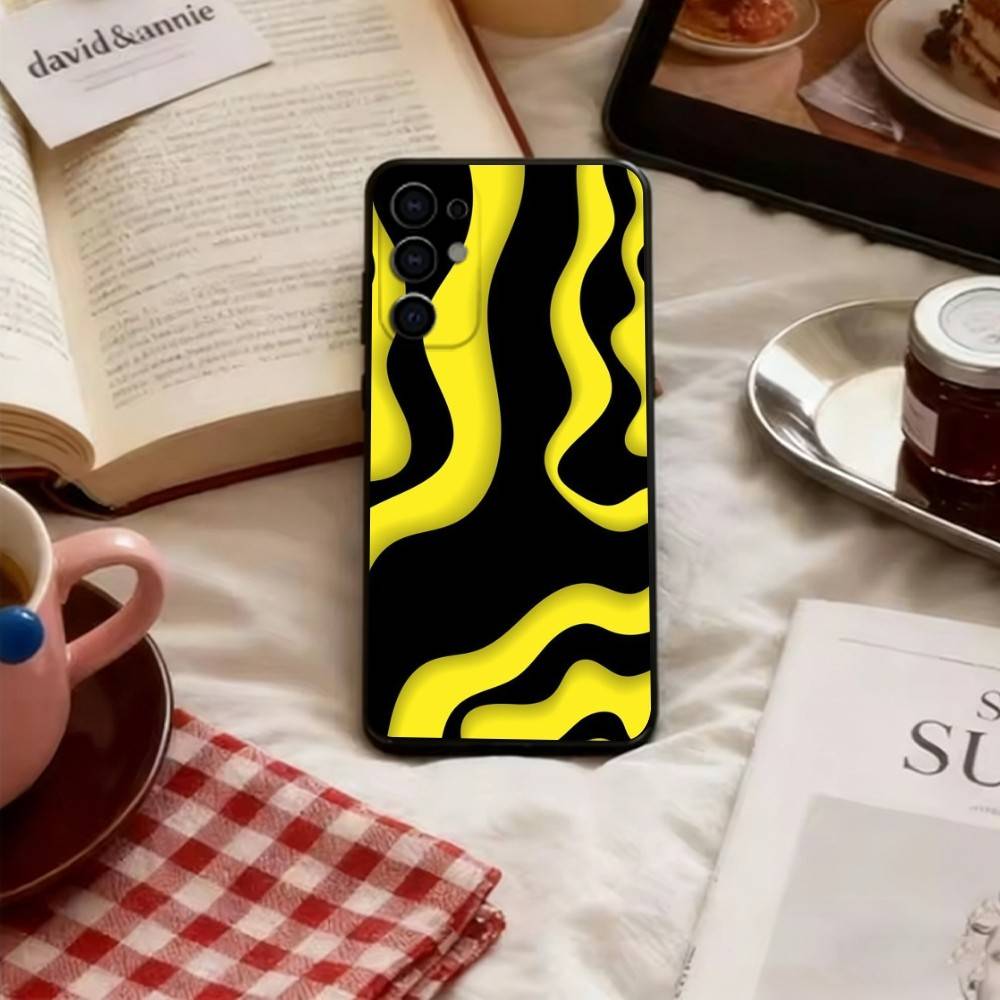 

Linear form Phone Case For Samsung S25,S24,S21,S22,S23,S30,Ultra,S20,Plus,Fe,Lite,Note,10,Black Cover Samsung S24ULTRA