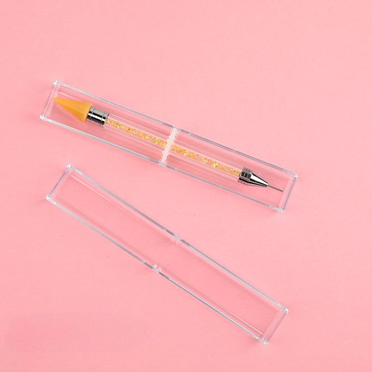 Doppelköpfe Acryl Punktierstift Wachsstift Nagelbürste Strasssteine Kristall Aufheben Nagelnieten Punktierer DIY Punktbohrer Nagelwerkzeuge