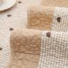 Pure Cotton Minimalist Sofa Mat Four Season Universal Anti Slip Seat Cushion Comfortable Fabric Dustproof Breathable Couch Cloth