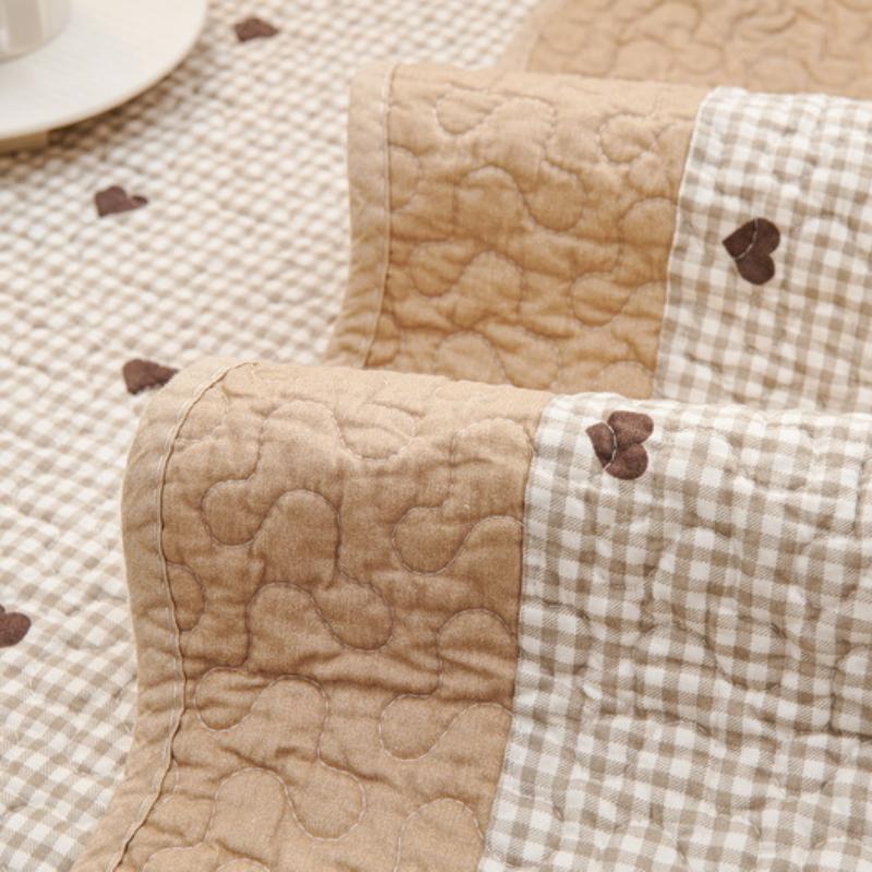 Минималистичный диванный коврик из чистого хлопка — фото 5