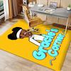 Gracie's Corner Printed Absorbent Washable Carpet, Non-Slip Bathroom Mats, Kitchen Rugs, Yoga Mat,Living Room Entrance, Camping Picnic Rugs