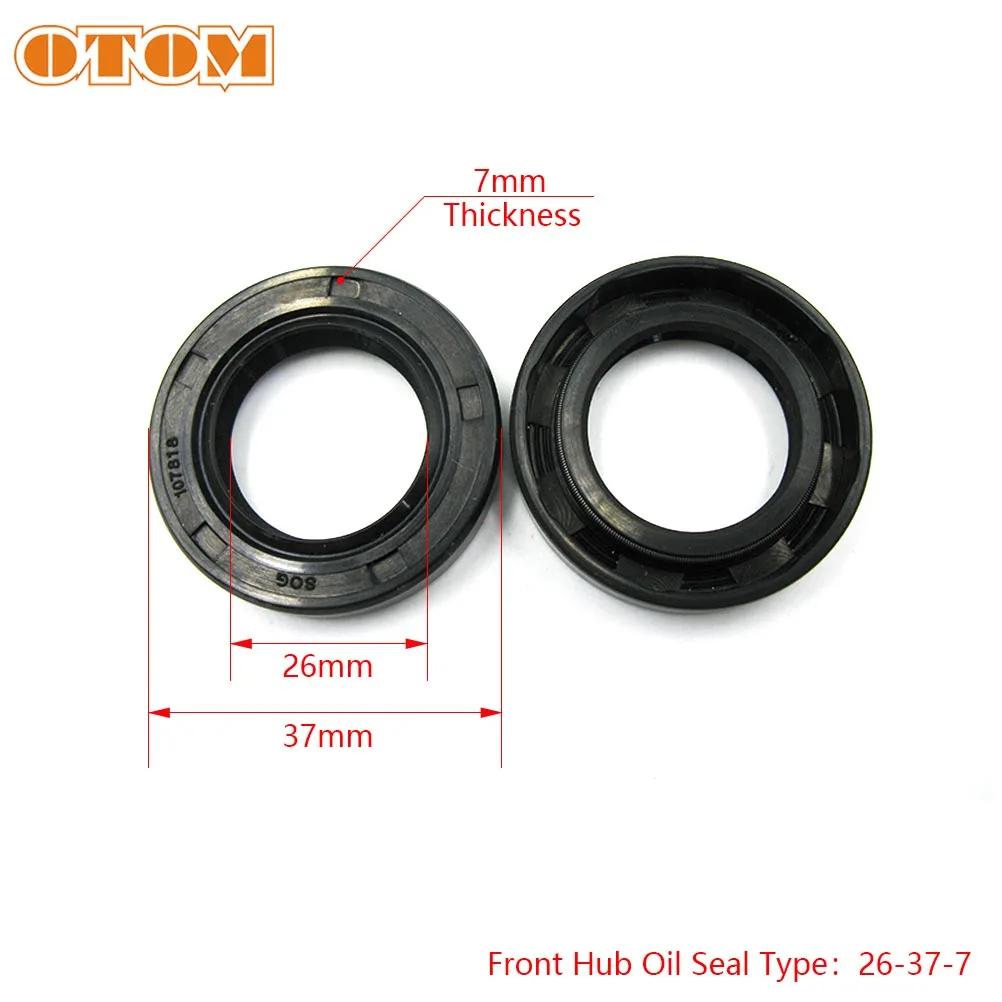 OTOM Motocross Front Wheel Bearing Hub Oil Seal For CR125R CRF250RX CRF450RX CRF450L CR500R Motorcycle Wheel Bearings and Seals Oil Seal